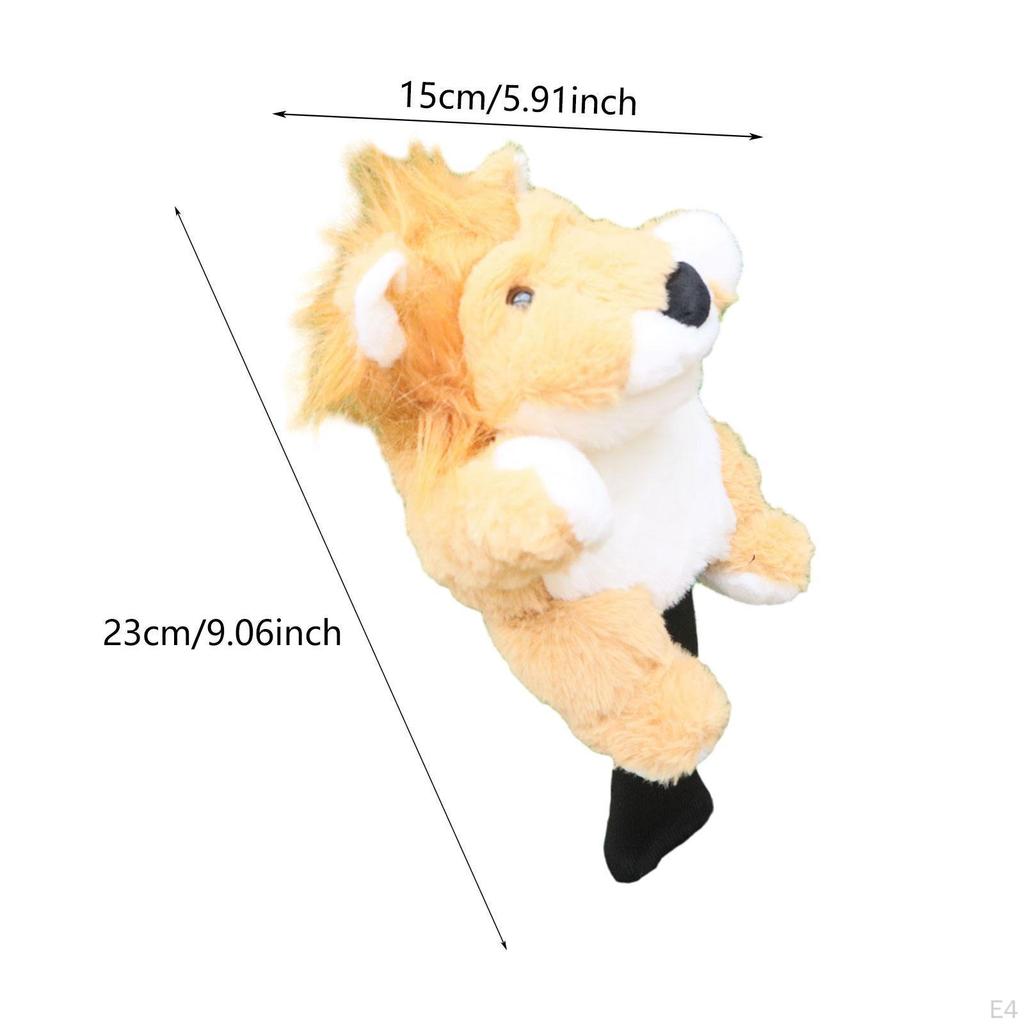 Wood Headcover Golf Head Cover Protective Sleeve Protection for Outdoor