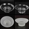 Round Glass Transparent Glass Soap Box Keep Soap Bars Dry Soap Holder  Household