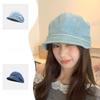Sweet Japanese-style Forward Bere Hat Showing Face Little Painter Hat Casual Versatile Baseball Cap Washing Cowboy Fisherman Trend