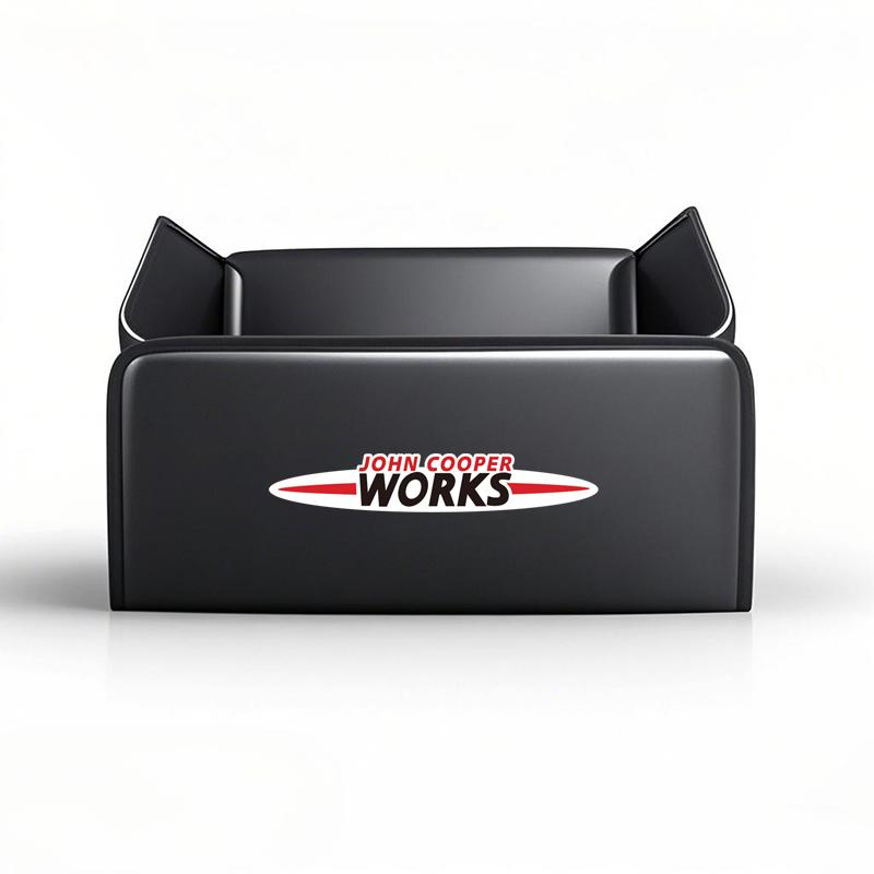 Car Emblem Storage Box Foldable Auto Trunk Organizer Bag For MINI WORKS One Cooper JCW R60 R59 R58 R57 R56 R55 R53 R52 F55 F56.