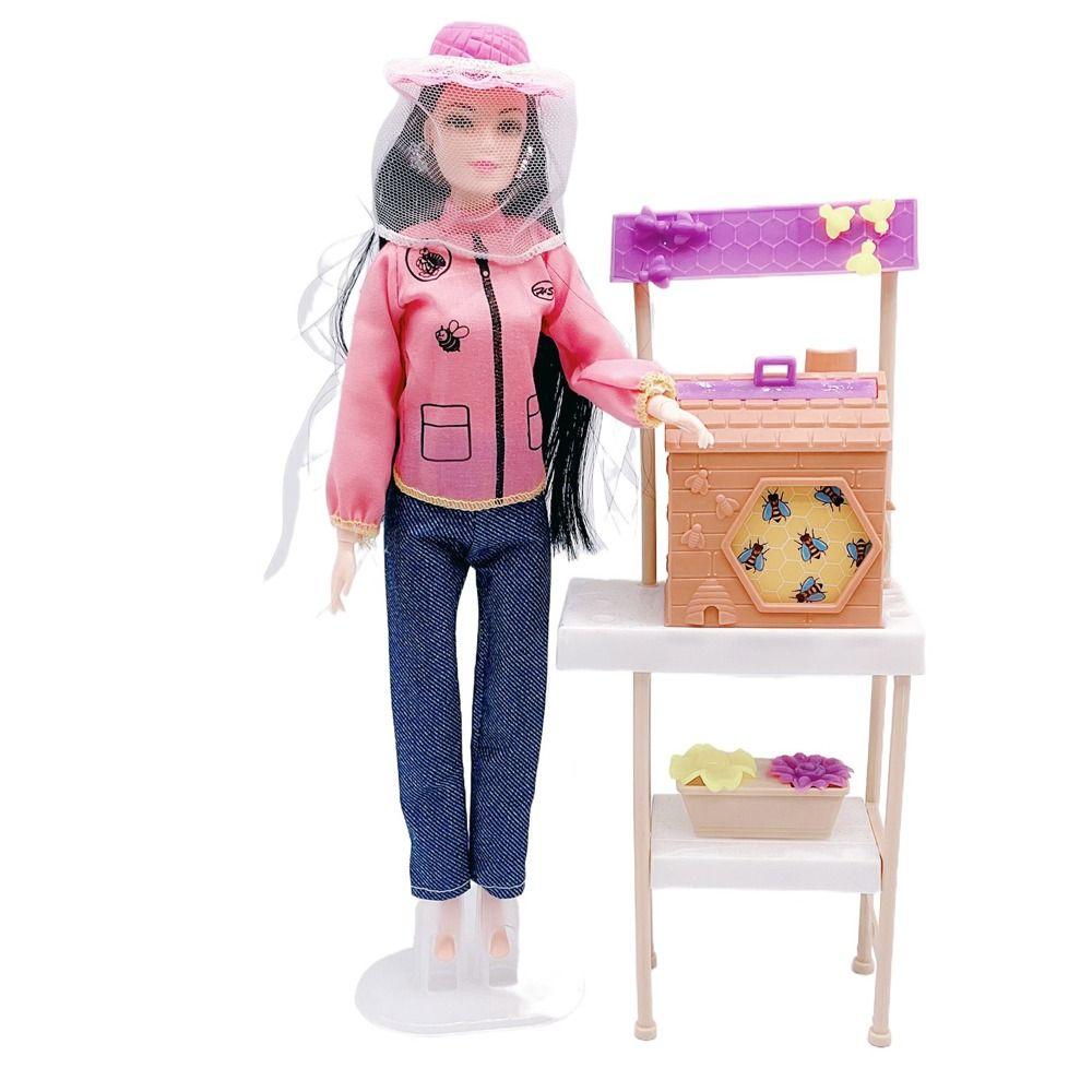 1 Набор Костюм для Кук Косплей Сцена Доктор/Медсестра Одежда для Кукол BJD Платье для Кук Детские Игрушки