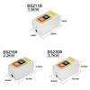 250/380V Three-phase Motor BS-211/216/230 Start Button Switch Metal Button Switch Control Box Power