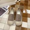 Female Footwear Espadrilles Women's Shoes Loafers Round Toe With Stylish New In Spring Designer Autumn Vulcanized For Shoe