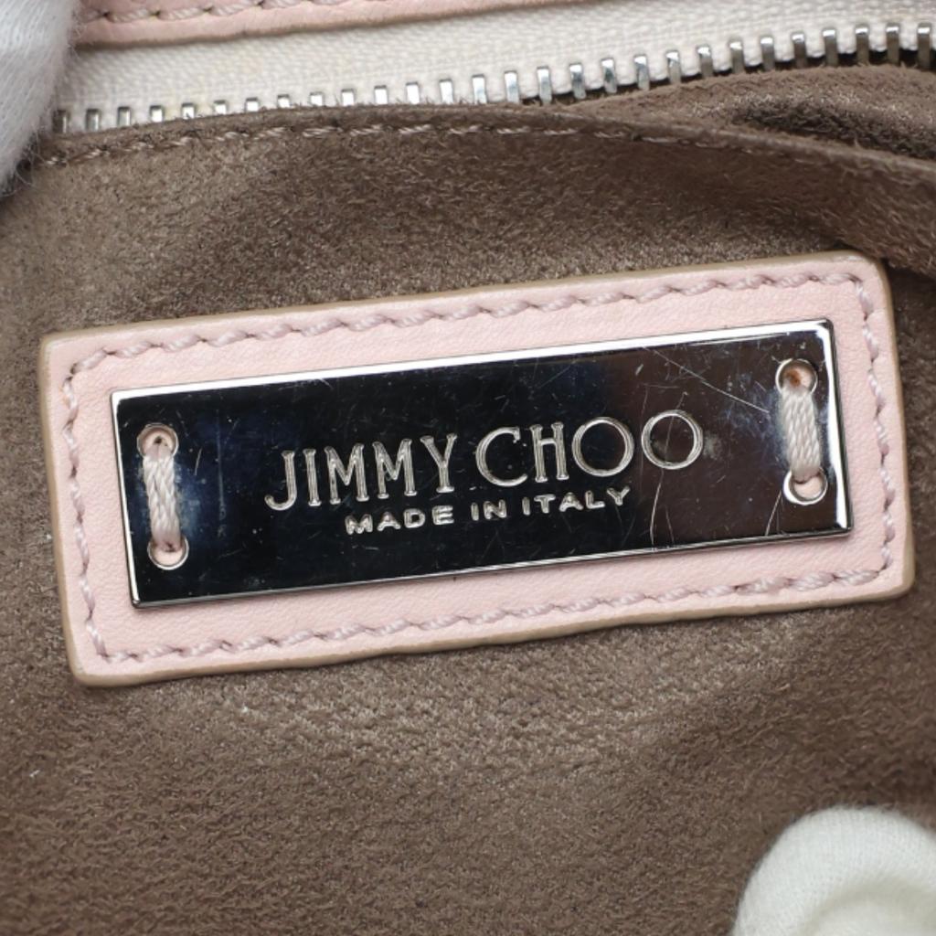 Jimmy Choo Сумка 2-в-1 Сумка на руку кожаная розовая Женская Б/у