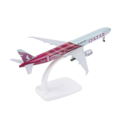 20 см Сплав Самолет Воздушный Qatar Airways Boeing 777 Модель Самолета Литой Самолет Колеса Шасси Модель Самолета
