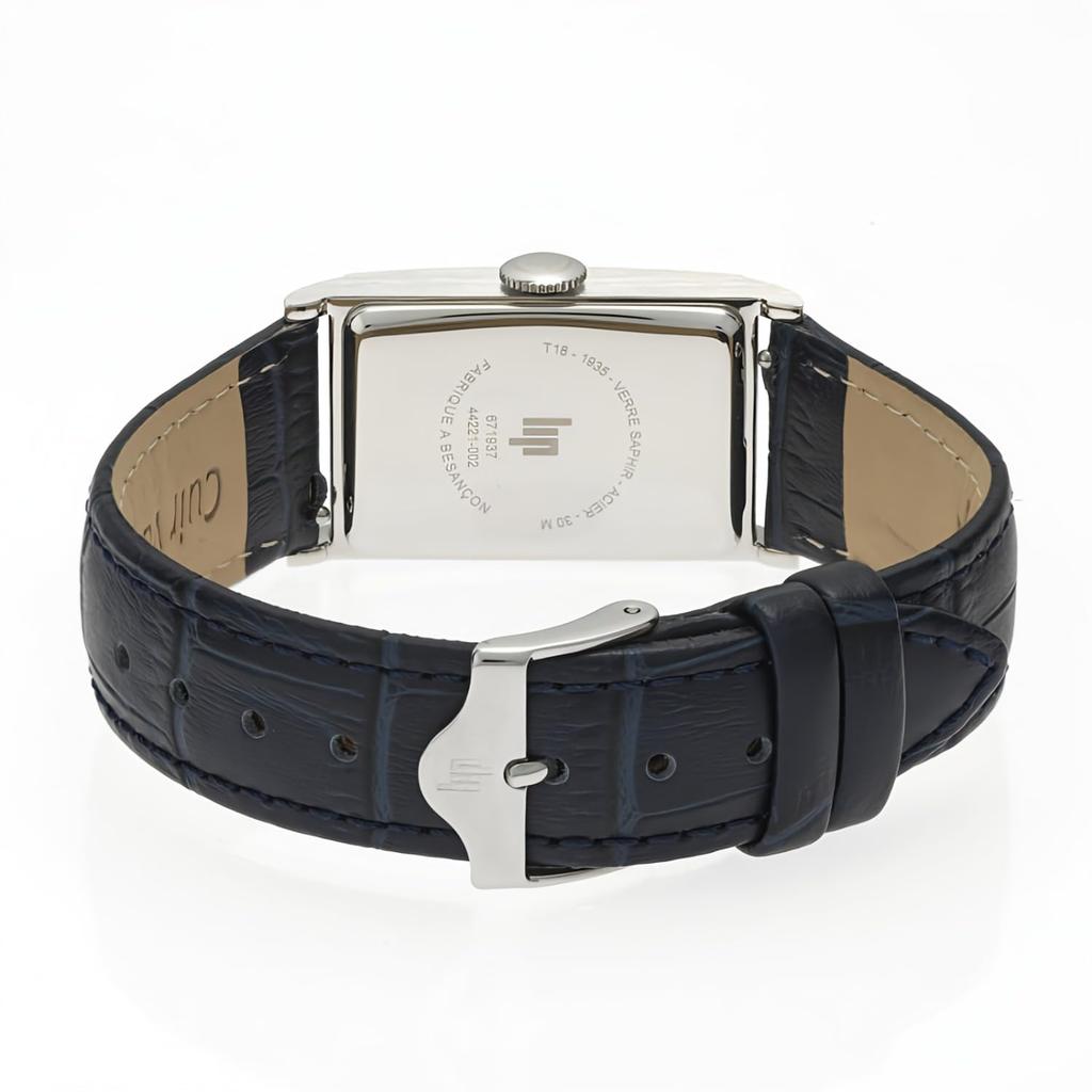 Авторизованный дистрибьютор Lip Watch Унисекс T18 Churchill 671937 Сапфировое стекло Серебристый Кожаный [LIP] Мужские [CHURCHILL]