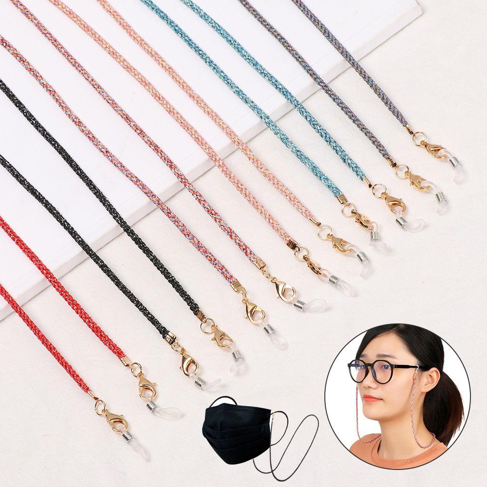 Non-Slip Lightweight Anti-lost Hanging Necklace Glasses Lanyard Eyewear Chain Mask Holder Strap