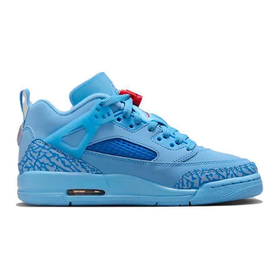Кроссовки Air Jordan Spizike Low GS Houston Oilers Детские Синий Футбольно-синий Фонтанно-синий FQ3950-400