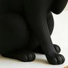 Модель Черной Кошки, Миниатюрное Украшение в Форме Кошки, 3D-печатная Матовая Черная Декоративная Фигурка для Рабочего Стола, Прихожей, Спальни