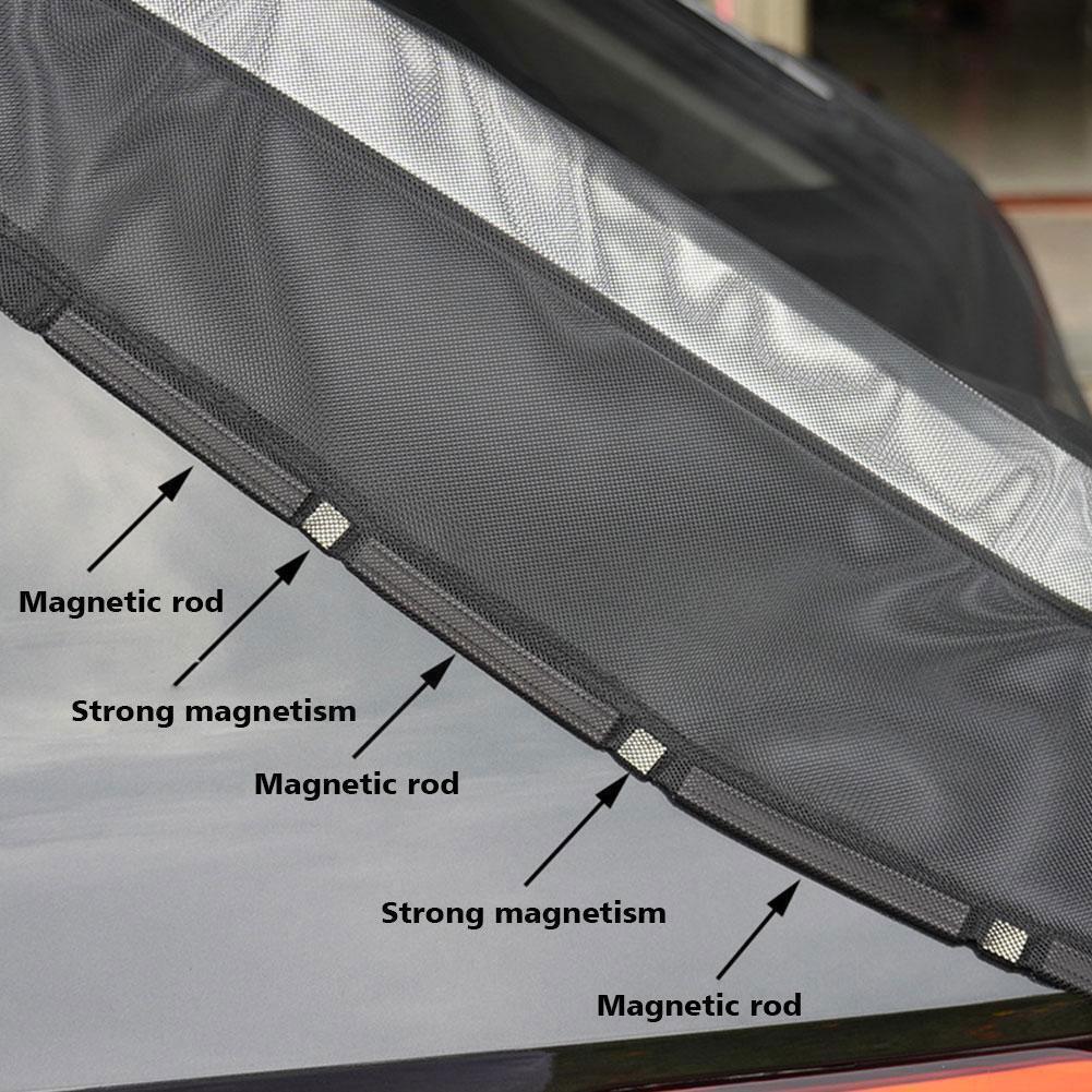 Противомоскитная сетка на окно, магнитная солнцезащитная изоляция для внедорожника, минивэна, кемпера, фургона, аксессуары, новый G6H9