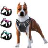 Fast DeliveryAdjustbale Matching Leash Collar Reflective Pet Training Supplies Nylon Big Dog Harness No Pull Medium Large Dog Harness Vest