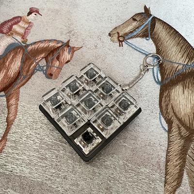 9 Клавиш Колпачки для Клавиш Брелок Игрушка-Непоседа Антистресс Колпачки для Клавиш Вечеринка Снятие Стресса Сделай Сам Колпачки для Клавиш Игрушка Колпачки для Клавиатуры