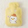 500ML Hot Water Bag Plush Cartoon Kawaii Bear Rabbit Animal Pattern Hot Water Bottle Hand Feet Warmer Winter