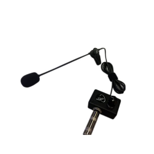 Myers Pickup "The Feather" Saxophone Microphone with Flexible Micro Gooseneck