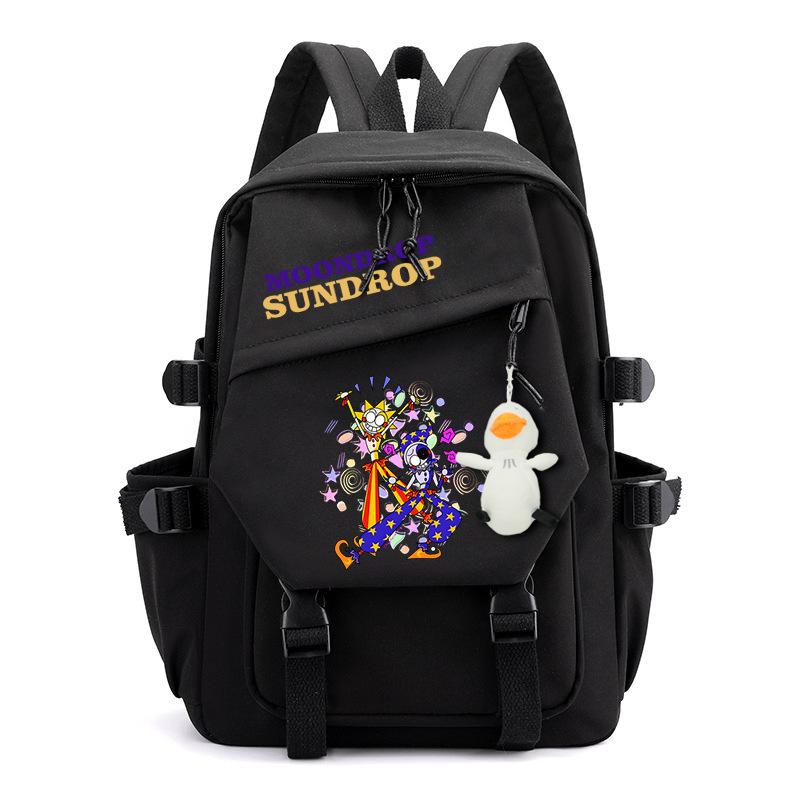 Товары для игры Мультяшный принт Студенческая сумка Рюкзак для активного отдыха и отдыха Большая вместимость