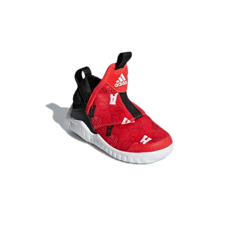 adidas Rapidazen I Низкие Беговые Кроссовки Красный Черный Для Младенцев и Малышей D96845