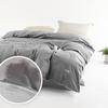 Waterproof duvet cover, double size, gray, 190 x 210 cm