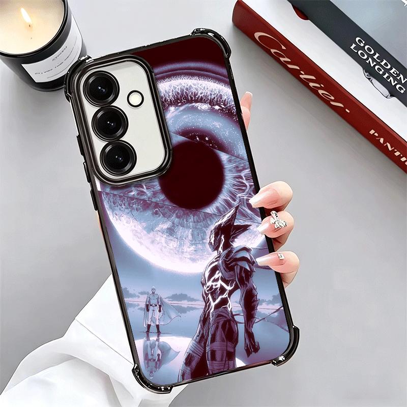 Мягкий чехол для телефона One P-Punch-Man Garou для Samsung A17 A27 A07 A37 A57 A16 A56 A15 A55 A14 A54 A13 A53 A26 A36 A25 A35 A24 A34 A