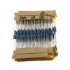300PCS 1/4W 1% Carbon Film Resistors Kit 10 To 1M Ohm 30 Values Metal Resistors with Individually