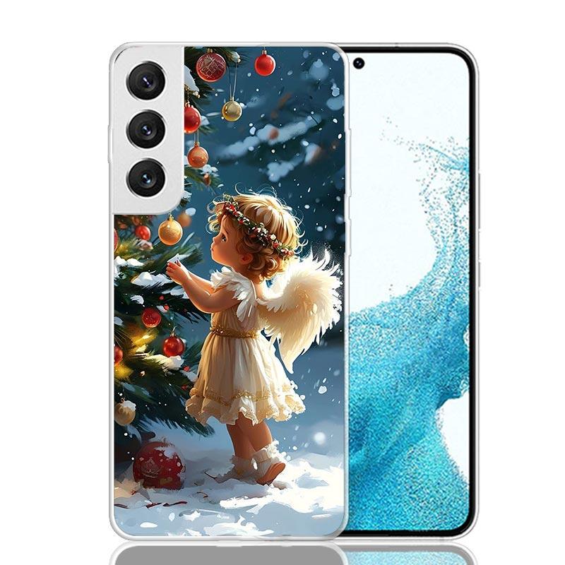Милый чехол для телефона с изображением эльфийских ангелов для Samsung Galaxy S26 Ultra S23 S24 S25 Edge S20 FE S21 S22 Plus Мягкая печатная оболочка Чехол Fundas