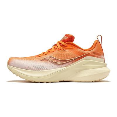 Износостойкие низкие кроссовки унисекс оранжево-бежевые Saucony S28225-6