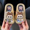 Детские тапочки с динозаврами - Нескользящие, с мягкой подошвой для дома и ванной, Летний мультяшный стиль для мальчиков и девочек
