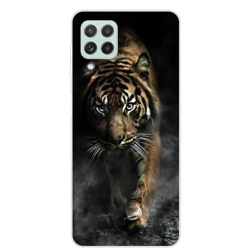 Чехол для Samsung Galaxy M22 M32 4G, задняя крышка для телефона Samsung M22, мягкий чехол для Samsung M32 4G M 22 32, черный чехол из ТПУ 6,4 дюйма