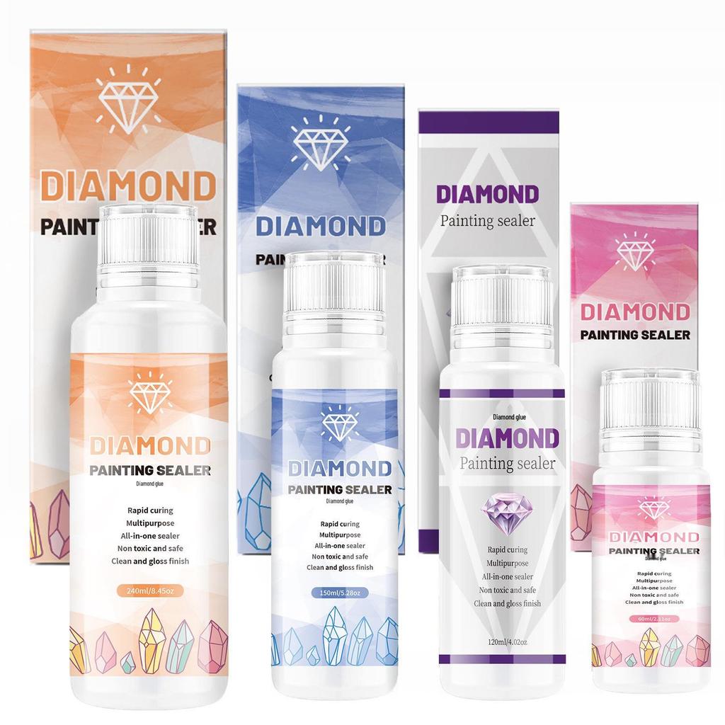 High Gloss Diamond Painting Sealant - Transparent 5D Puzzle Glue