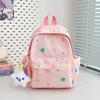Новый высококачественный, свежий и милый, цветной рюкзак со звездами, рюкзак большой вместимости для старшеклассника