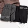 Шерстяные перчатки Мужские Кашемировые Теплые Перчатки Осень и Зима Велосипедная Одежда и Аксессуары Пальцевые Перчатки