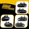 Exterior Door Handle Set For 96-2000 Honda Civic Primed Plastic Front Left Right
