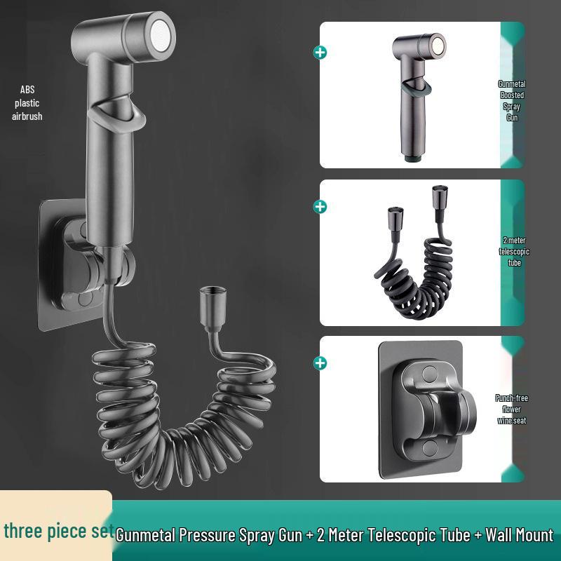 Полностью медный набор биде с напорным распылителем для ванной комнаты