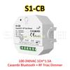 NEW Casambi Bluetooth + RF Triac Dimmer SKYDANCE S1-CB 1 Channel 100-240VAC 1CH*1.5Adim and Switch Single Color Dimmer LED Lamps
