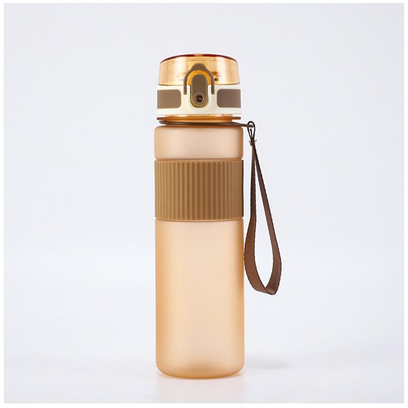 Унисекс Нескользящая Спортивная Бутылка - Матовый Пластиковый Тамблер с Блокируемой Крышкой, Предметы первой необходимости для спортзала и улицы для мужчин/женщин