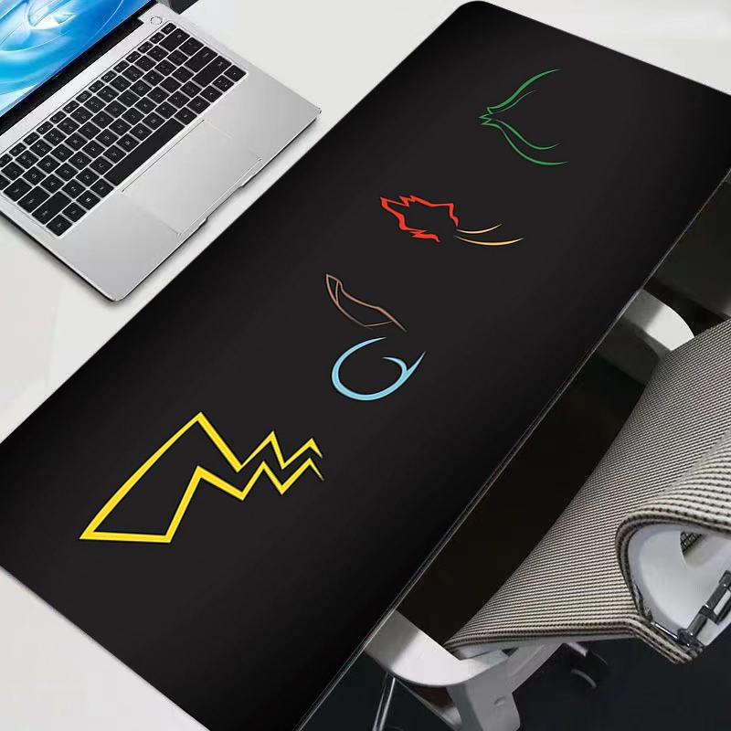 Mouse Pad Anime Gaming Accessories Varmilo Keyboard Desk Mat Gabinete Gamer Carpet Pokemon Pikachu Mousepad Mouse Mats