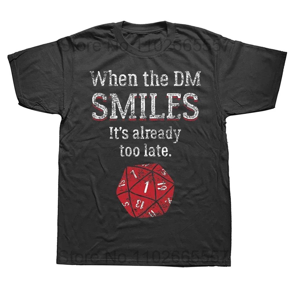 Novelty Dungeon Dragon T Shirts Graphic Streetwear Short Sleeve I Have A Plan D20 Dice Role Playing Game DnD T-shirt Unisex Unisex