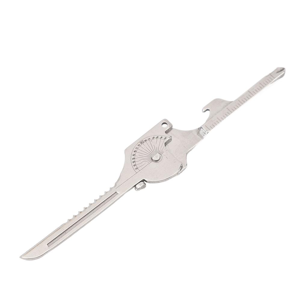Keychain Multitool 8 In 1 Stainless Steel Screwdriver Bottle Opener Pocket Multitool with Keyring Fo