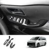 RHD For Toyota Voxy Noah 90 Series   Window Glass Lift Button Switch Cover Trim Door Armrest Panel cover accesorios