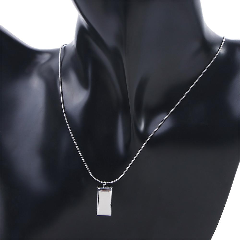 Sweater Chain Snake Bone Chain Geometric Necklace Clavicle Chain Korean Style Necklace Men Necklace