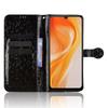 For Cubot P90 Wallet Case Dot Pattern Imprint PU Leather Phone Cover with Wrist Strap
