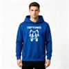 Men's Long Sleeve Casual Pullover Hoodie, Abstract Skull Graphic Print Comfortable Hooded Sweatshirt for Daily Wear