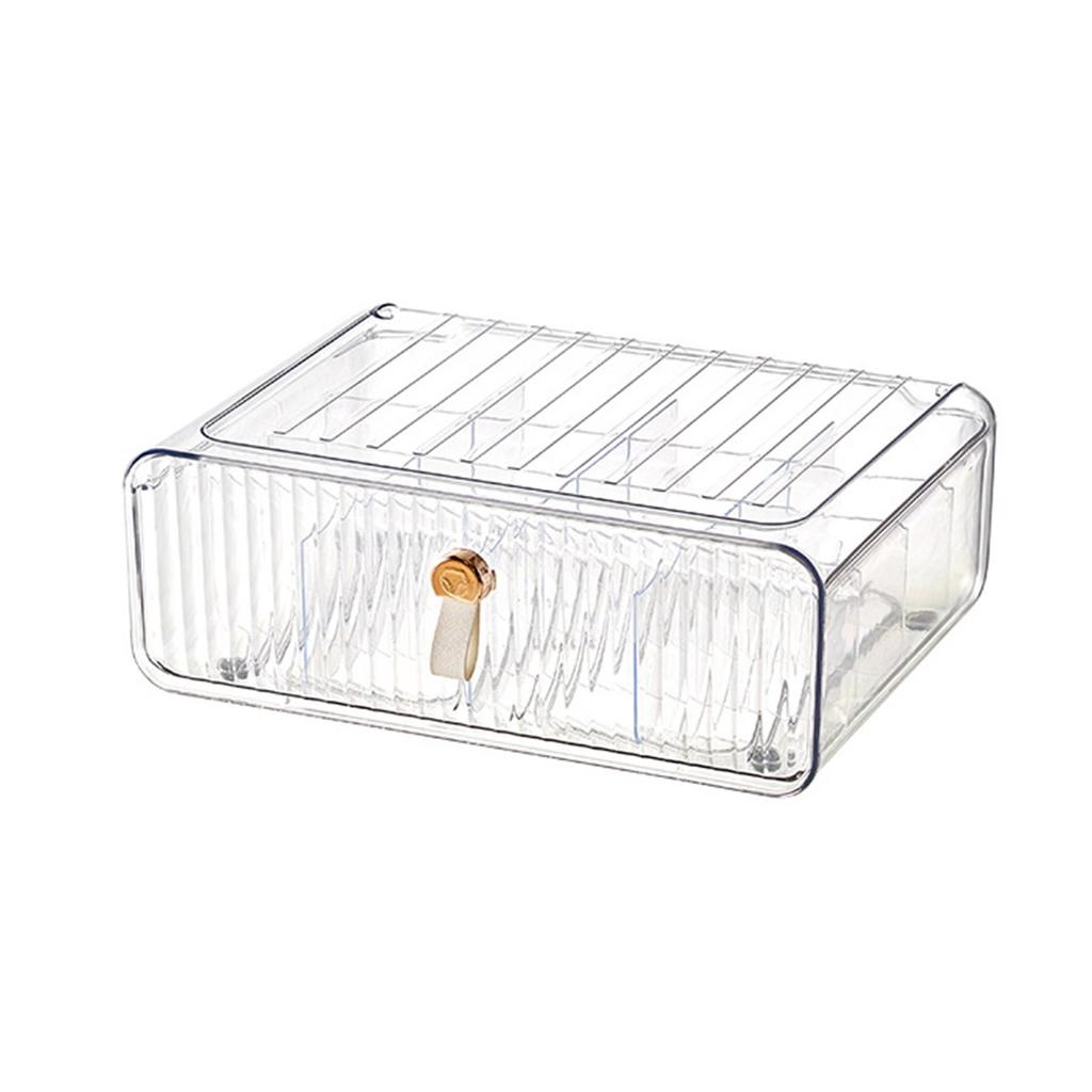 Ящик для хранения нижнего белья, 16-ячеечный штабелируемый пылезащитный многофункциональный трусики, бюстгальтеры, детская одежда, носки, галстуки, ремни, разделитель, органайзер, товары для дома