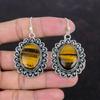 Tiger's Eye Earring 925 Sterling Silver Earring Handmade Earrings Natural Gemstone Jewelry Designer Earring Gift For Wife Birthstone Jewelry