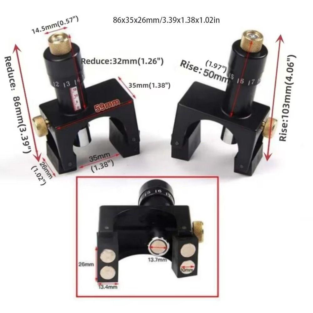 Adjustable Gauge Device Calibrator Setting Cutter Setting Jig Woodworking Setter Tools DIY