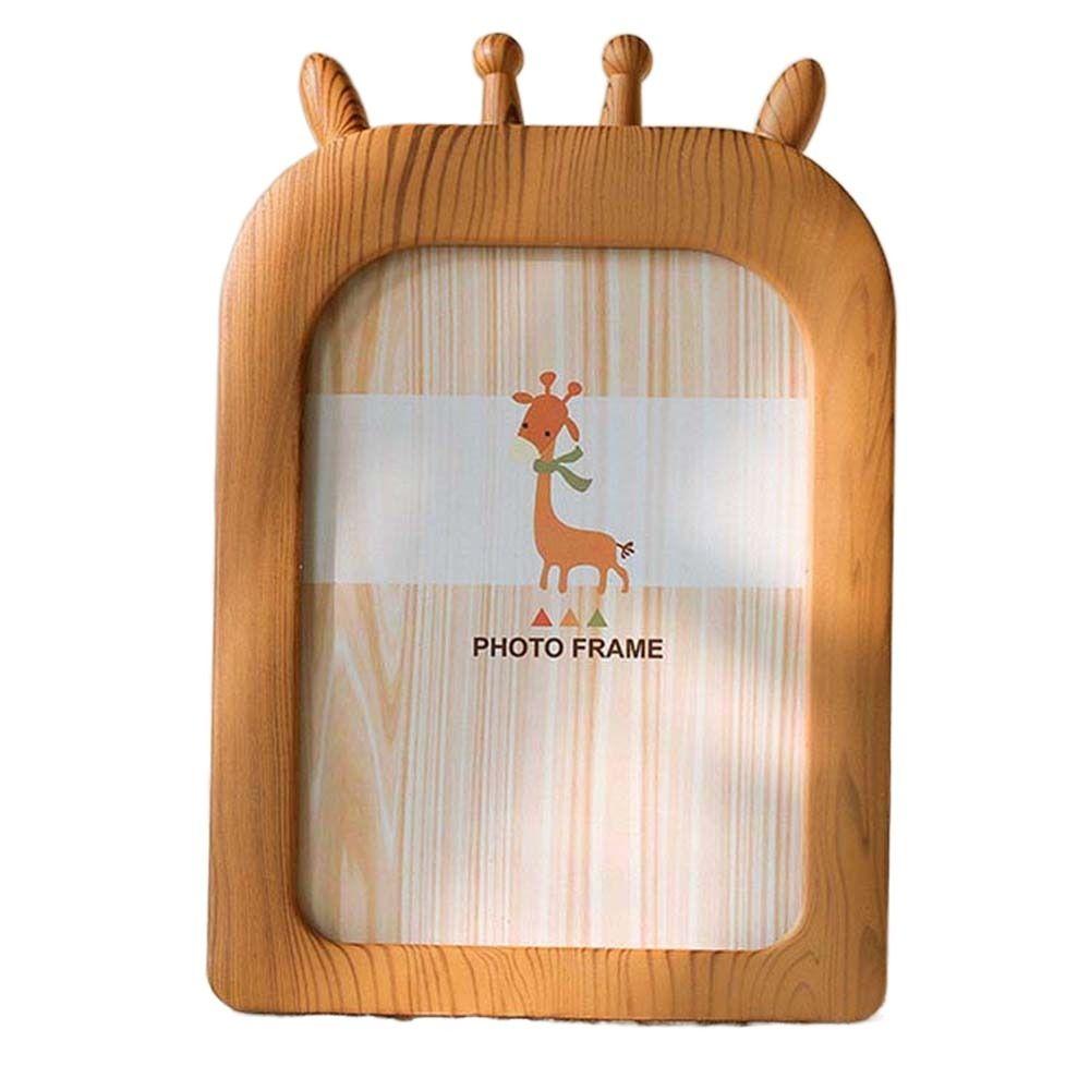 Retro Wall Mounted Photo Frame Cute Picture Display 7 Inch Photo Frame Ornaments Children
