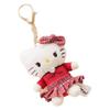 Sanrio X ME% совместная модель HELLO KITTY брелок-игрушка, милая кукла, плюшевый подвес, 9 см высотой, панк красный (26)