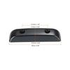 uxcell Bass Thumb Rest, Plastic Finger Rest with Screws for Precision Bass, Jazz Bass, and Bridge Guitars, Black
