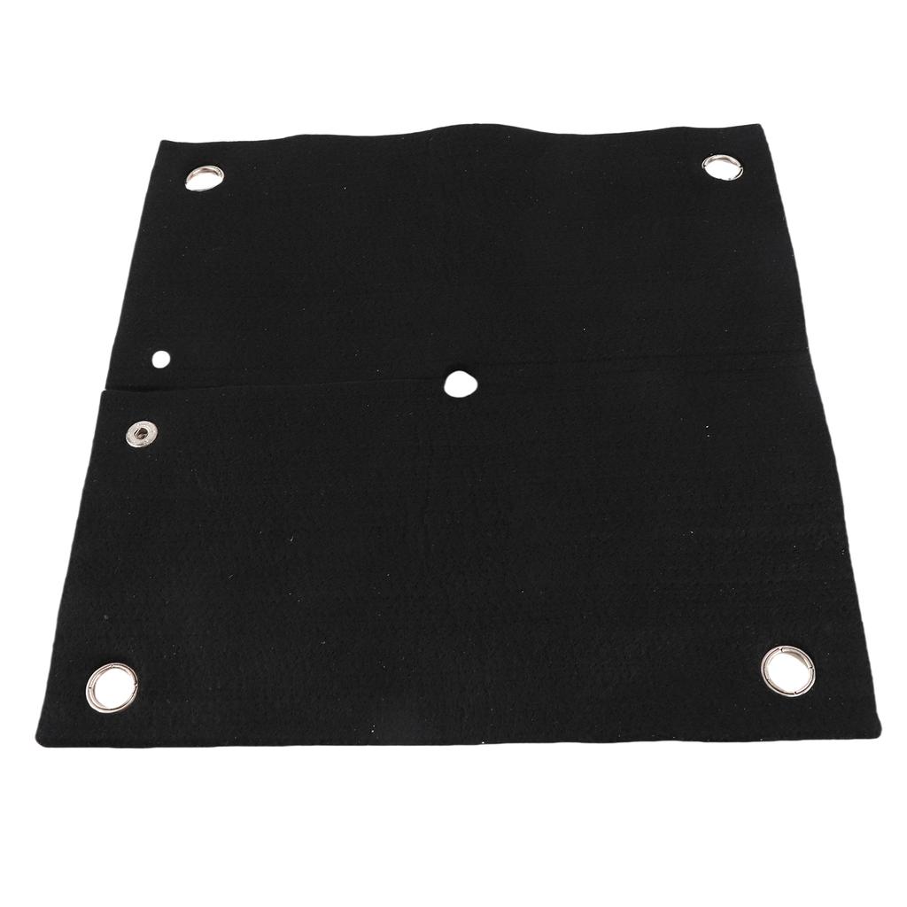 Welding Blanket 32x31x0.6cm Thickened Carbon Fiber Fireproof Flame Retardant Copper Pipe Brazing