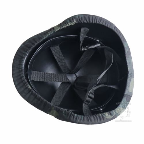 SHENKEL US Military SWAT Fritz Tactical Helmet with Camouflage Cover! Multicam Black M88 for US Military Airsoft