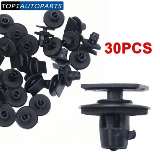 30x Rocker Panel Moulding Clip W/Sealer For Nissan Altima Maxima 370Z Juke ARIYA
